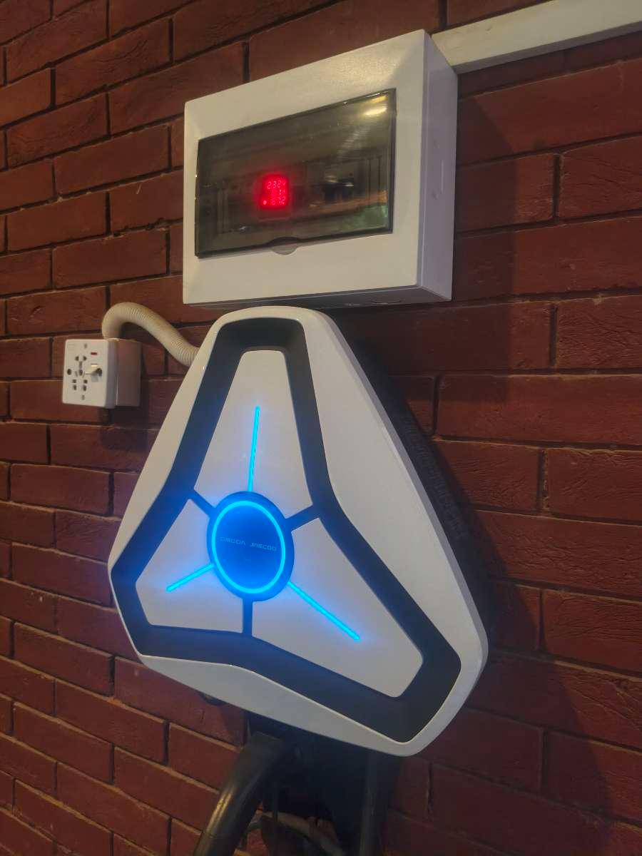 Photo of 7kW Home Charger Tech Society EV charging station in Lahore